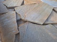 Brasil Yellow Flagstones Dun 1-2 cm dik