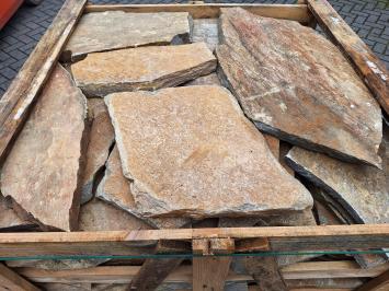 Flagstones Karystos Brown dikformaat 3-5 cm dik