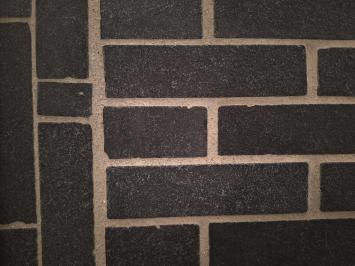 Castle Stone Black Natural 20x5x2 cm waalklinkertjes