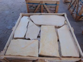 Mediterraanse Flagstones Brasil Yellow