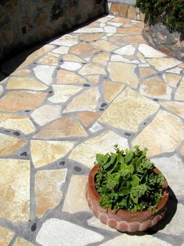 Mediterraanse Flagstones Yellow Saliq